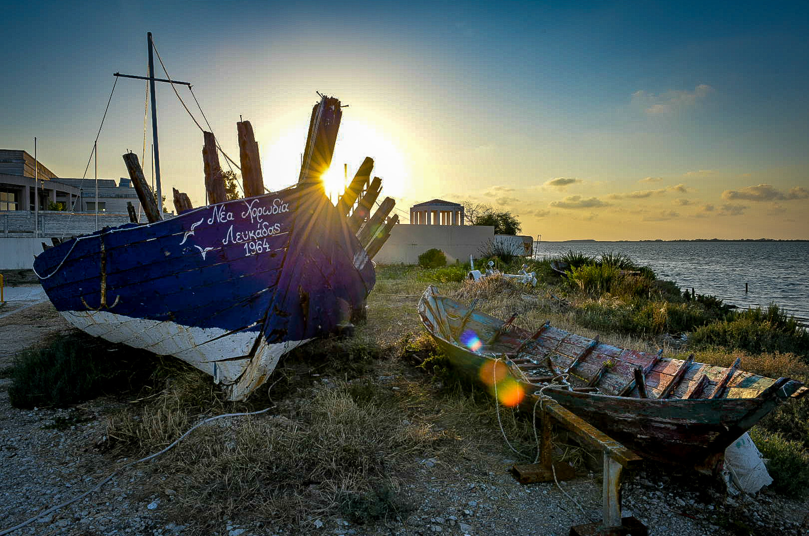 Lefkada Boat Wreck